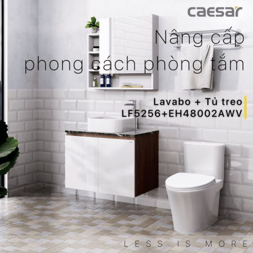 CAESAR LF5256 EH48002AWV - Tủ lavabo