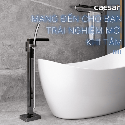 Caesar AS689C - Vòi sen bồn tắmđặt sàn nóng lạnh