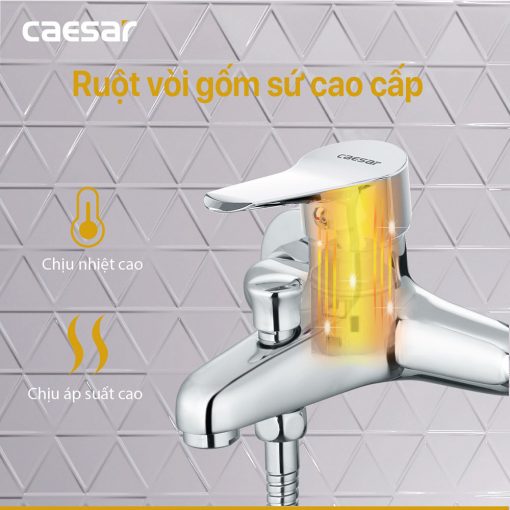 CAESAR S333C - Vòi sen tắm nóng lạnh