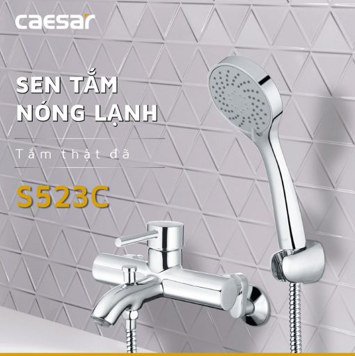 CAESAR S523C - Vòi sen tắm nóng lạnh