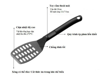 Xẻng lật cá WMF FISH SLICE PLASTIC 187089725