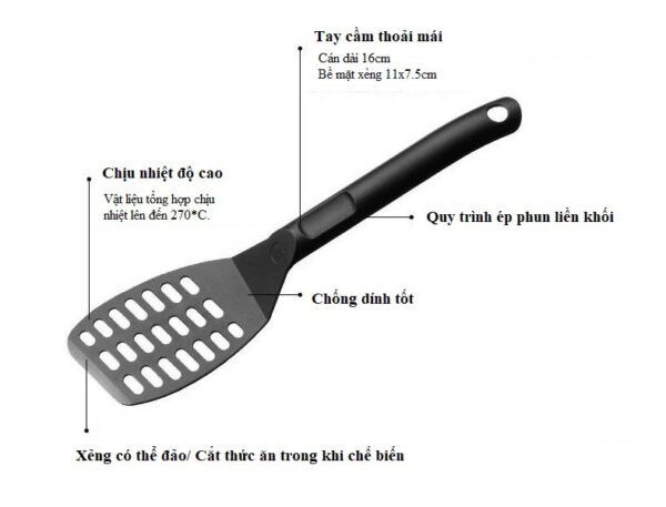 Xẻng lật cá WMF FISH SLICE PLASTIC 187089725