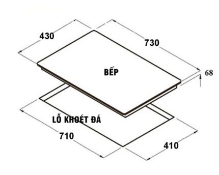 Bếp từ đôi CANZY CZ 9979 GRH