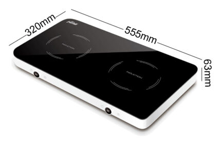 Bản vẽ kích thước Bếp từ đôi FERROLI ID3000KP dương bàn