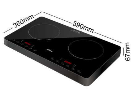 Bản vẽ kích thước Bếp từ đôi FERROLI ID3500KP dương bàn