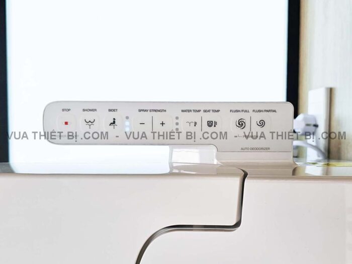 Bồn cầu thông minh INAX AC-816VN SARAS LIGHT E nắp điện tử - Ảnh 5