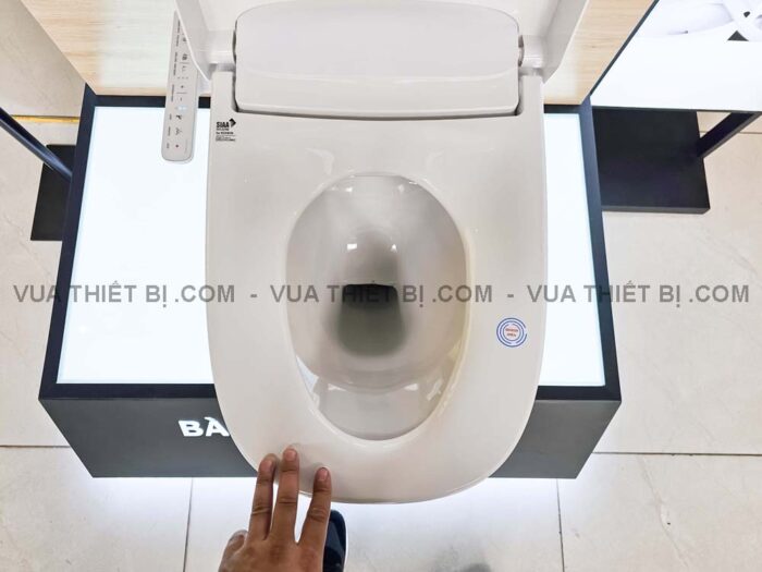 Bồn cầu thông minh INAX AC-816VN SARAS LIGHT E nắp điện tử - Ảnh 10