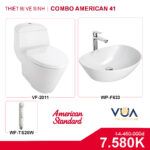 COMBO AMERICAN STANDARD VF-2011 WP-F633 WF-TS28W