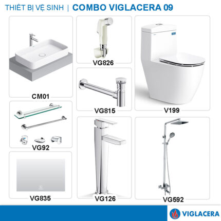 COMBO VIGLACERA V199 VG826 CM01 VG126 VG815 VG592 VG835 VG92