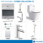 COMBO VIGLACERA V35 VG826 CB68 VG141 VG814 VG541.1 VG833 VG98
