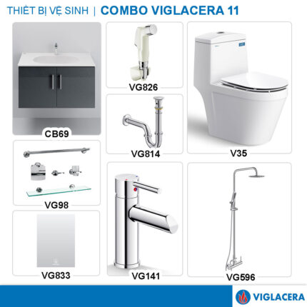 COMBO VIGLACERA V35 VG826 CB69 VG141 VG814 VG596 VG833 VG98