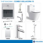 COMBO VIGLACERA V35 VG826 CB70 VG141 VG814 VG541.1 VG833 VG98