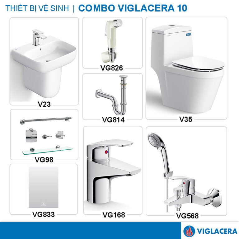 COMBO VIGLACERA V35 VG826 V23 VG168 VG814 VG568 VG833 VG98