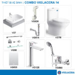 COMBO VIGLACERA V37M VG826 V27 VG125 VG814 VG568 VG833 VG98