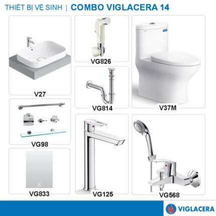 COMBO VIGLACERA V37M VG826 V27 VG125 VG814 VG568 VG833 VG98