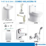 COMBO VIGLACERA V37M VG826 VTL2 VI1T VG102 VG817.1 VG502 VG833 VG98
