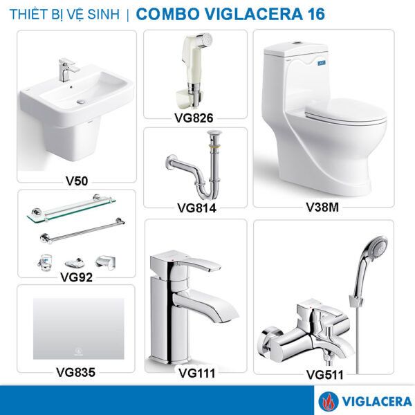 COMBO VIGLACERA V38M VG826 V50 VG111 VG814 VG511 VG835 VG92