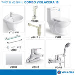 COMBO VIGLACERA V39M VG826 VTL3 VI5 VG315 VG817.1 VG515 VG835 VG92