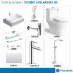 COMBO VIGLACERA V45M VG826 V27 VG141.1 VG816 VG593 VG835 VG92