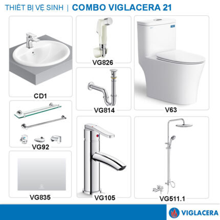 COMBO VIGLACERA V63 VG826 CD1 VG105 VG814 VG511.1 VG835 VG92