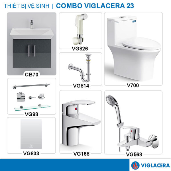 COMBO VIGLACERA V700 VG826 CB70 VG168 VG814 VG568 VG833 VG98