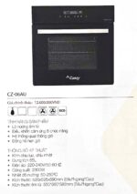 Lò nướng CANZY CZ 06AU âm tủ (1)