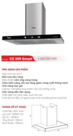 Máy hút mùi CANZY CZ 399 SMART 70cm chữ T (1)