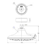 Bản-vẽ-kỹ-thuật-Bát-sen-âm-tường-American-Standard-FFASS057-Spectra-eTouch