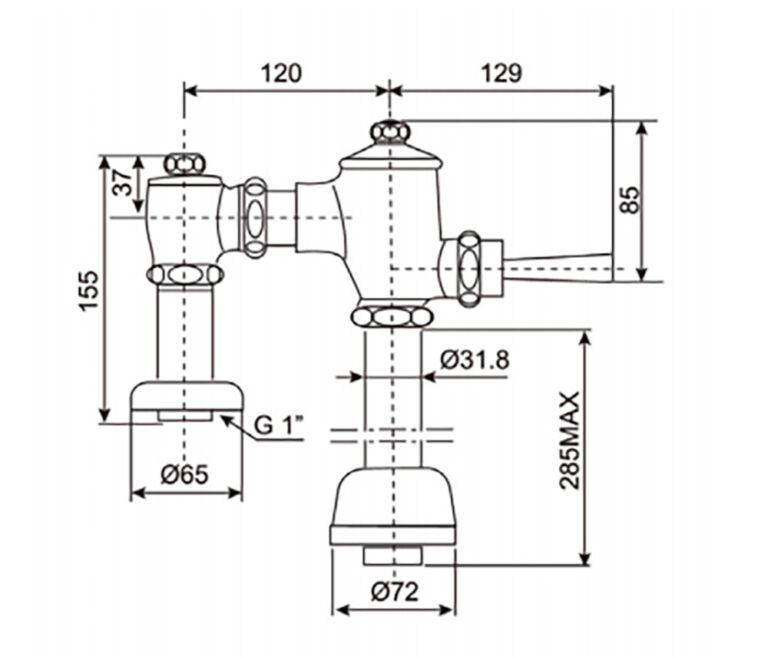 Bản-vẽ-kỹ-thuật-Bộ-xả-bồn-cầu-AMERICAN-STANDARD-WF-9803