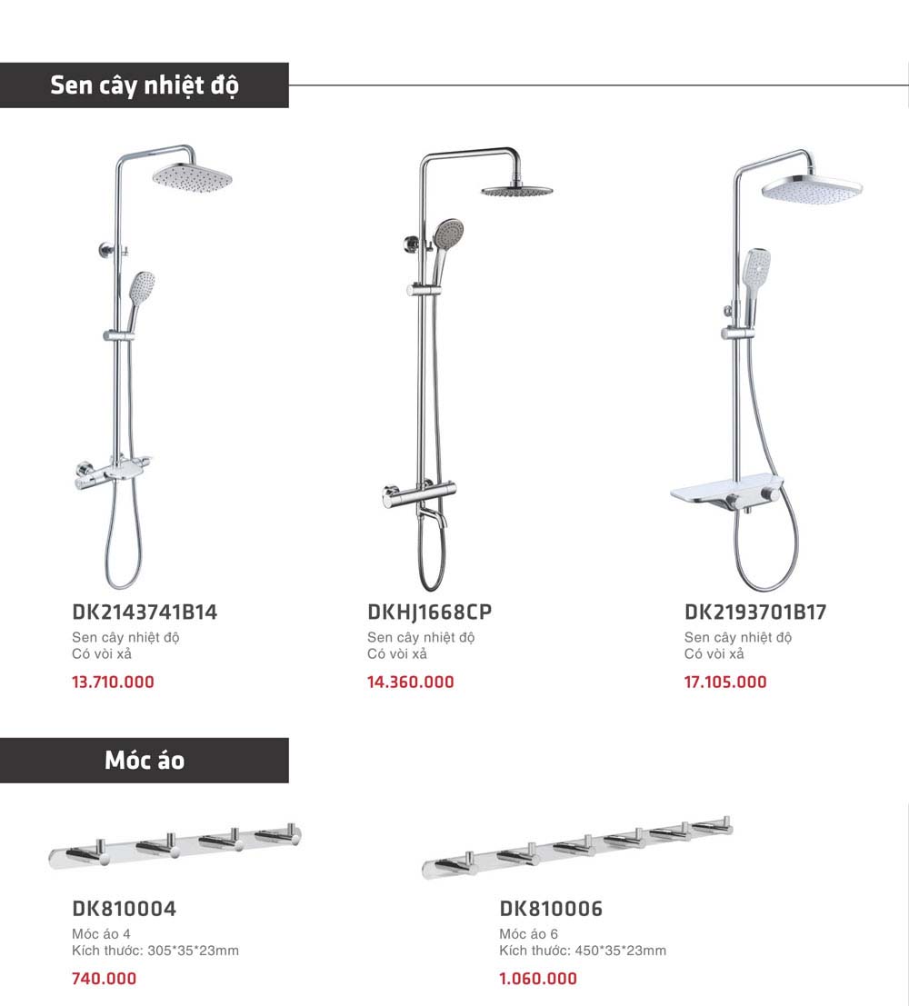 Catalogue DK 2023 Bang gia Thiet bi ve sinh nhap khau 14