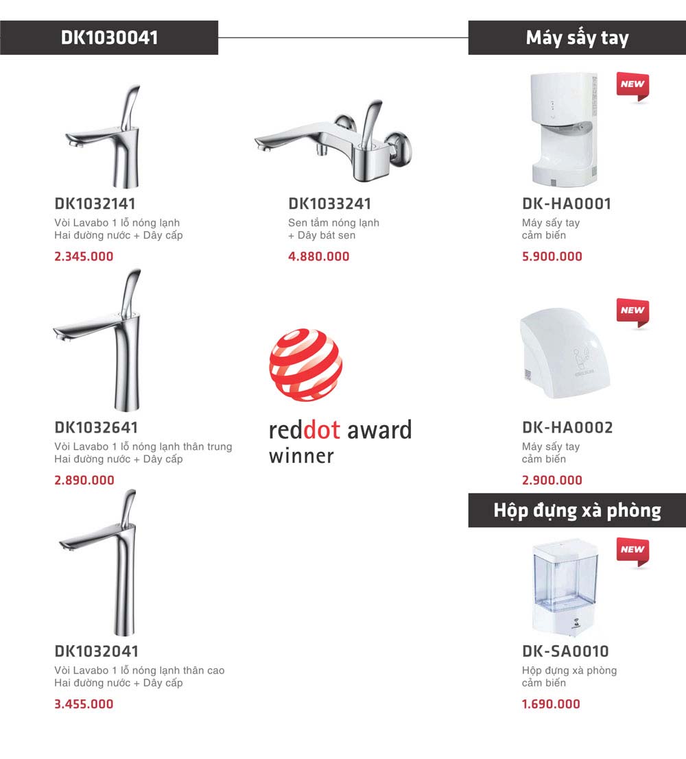 Catalogue DK 2023 Bang gia Thiet bi ve sinh nhap khau 30