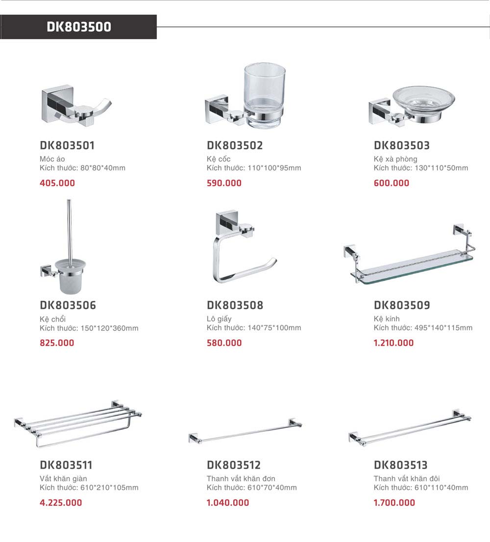 Catalogue DK 2023 Bang gia Thiet bi ve sinh nhap khau 32