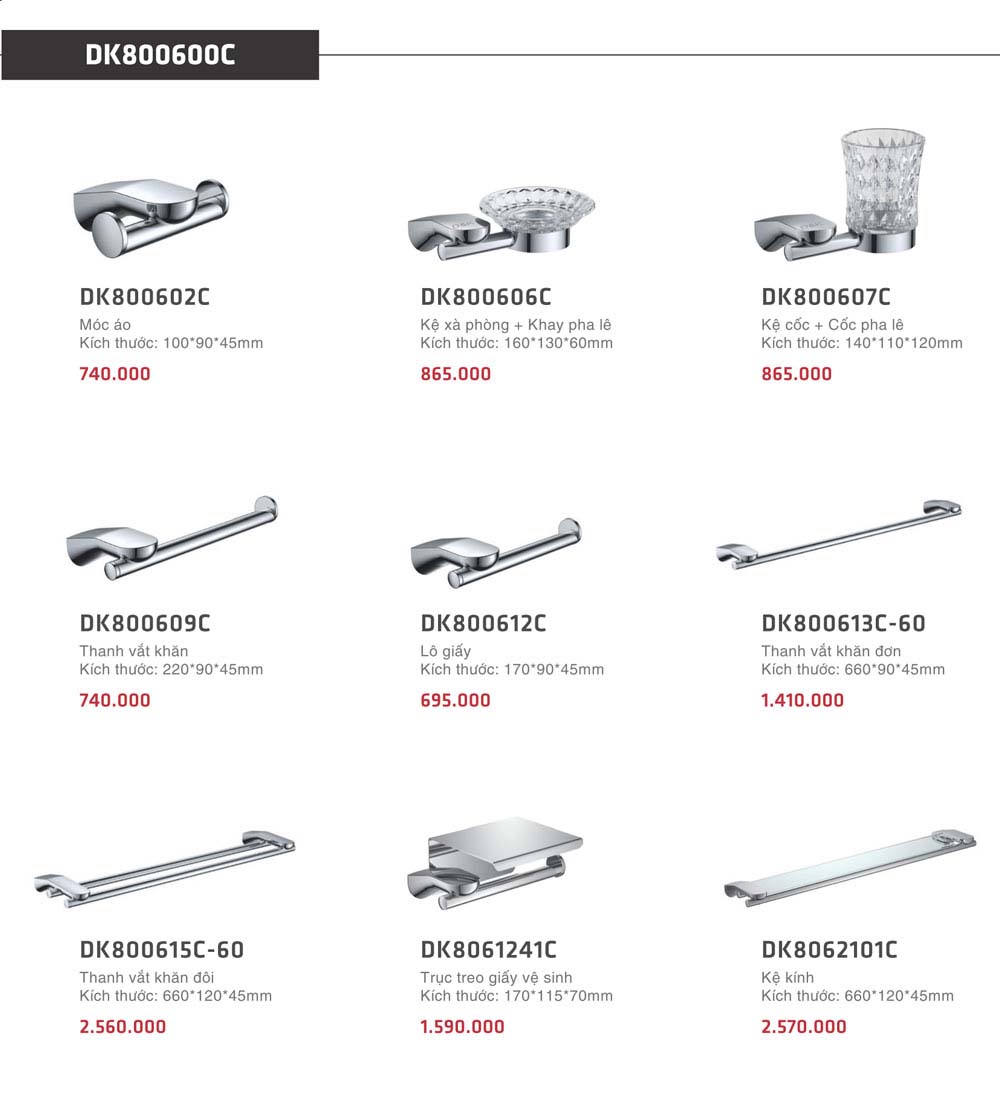 Catalogue DK 2023 Bang gia Thiet bi ve sinh nhap khau 35