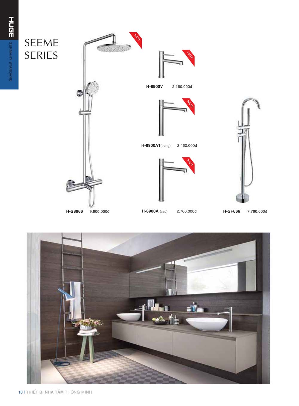 Catalogue HUGE 2023 Bang gia Thiet bi ve sinh nhap khau 18