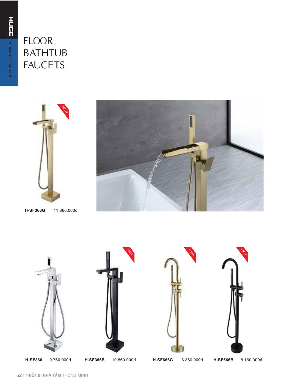 Catalogue HUGE 2023 Bang gia Thiet bi ve sinh nhap khau 22