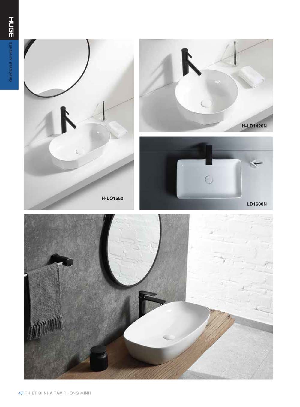 Catalogue HUGE 2023 Bang gia Thiet bi ve sinh nhap khau 46