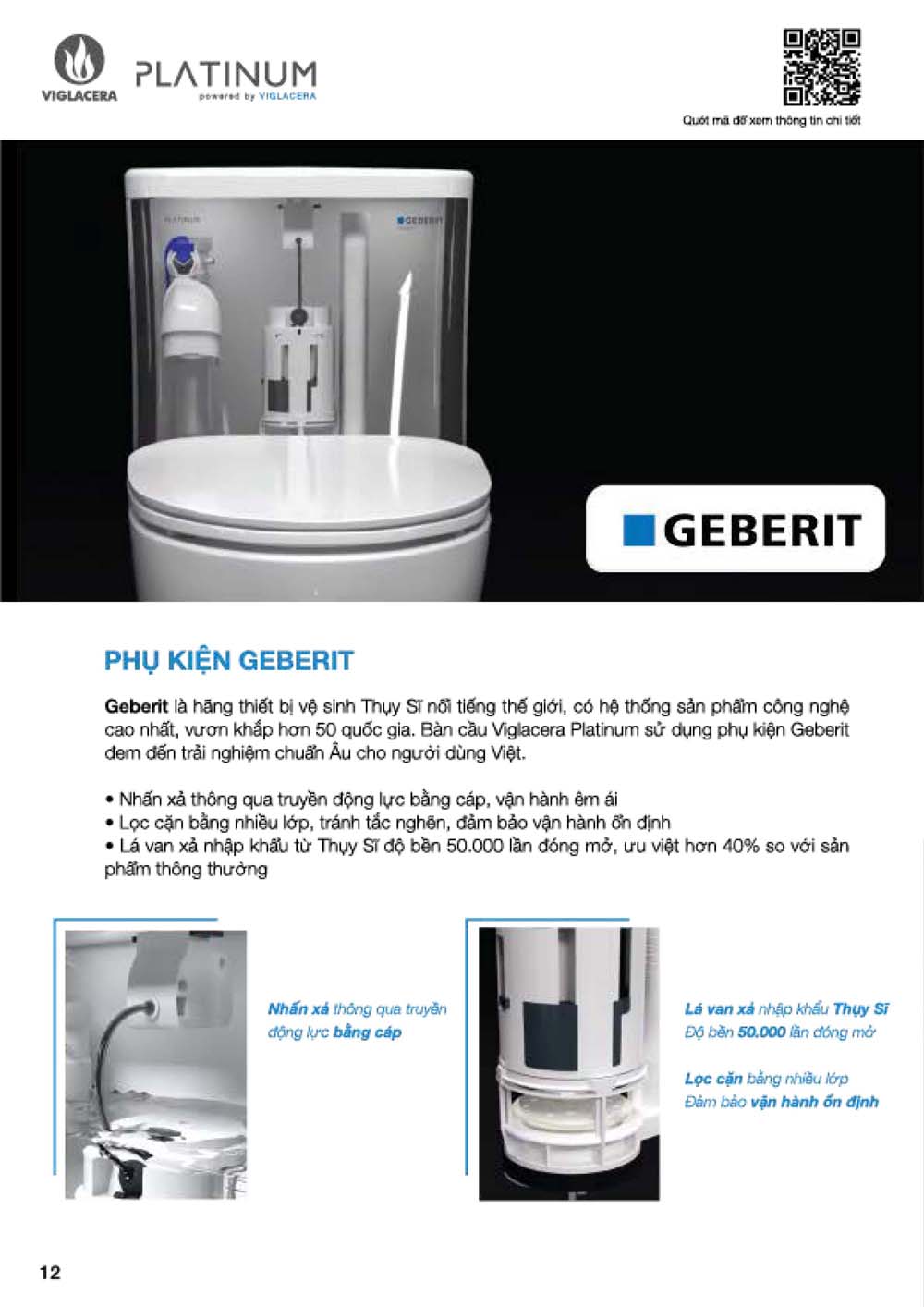 Catalogue PLATINUM 2024 Bang gia Thiet bi ve sinh nhap khau vuathietbi.com 14