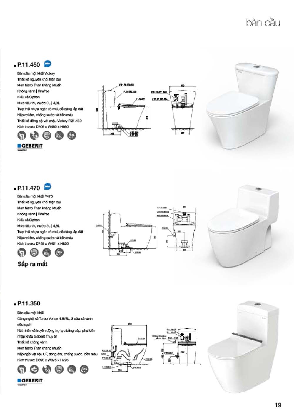 Catalogue PLATINUM 2024 Bang gia Thiet bi ve sinh nhap khau vuathietbi.com 21