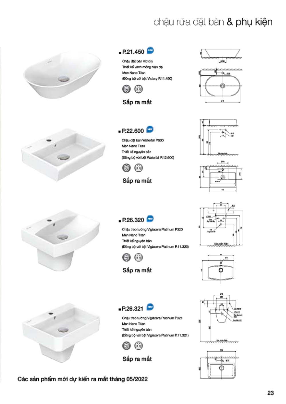 Catalogue PLATINUM 2024 Bang gia Thiet bi ve sinh nhap khau vuathietbi.com 25