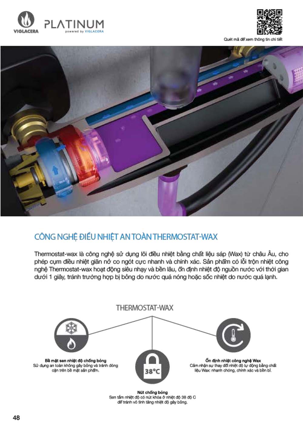 Catalogue PLATINUM 2024 Bang gia Thiet bi ve sinh nhap khau vuathietbi.com 50