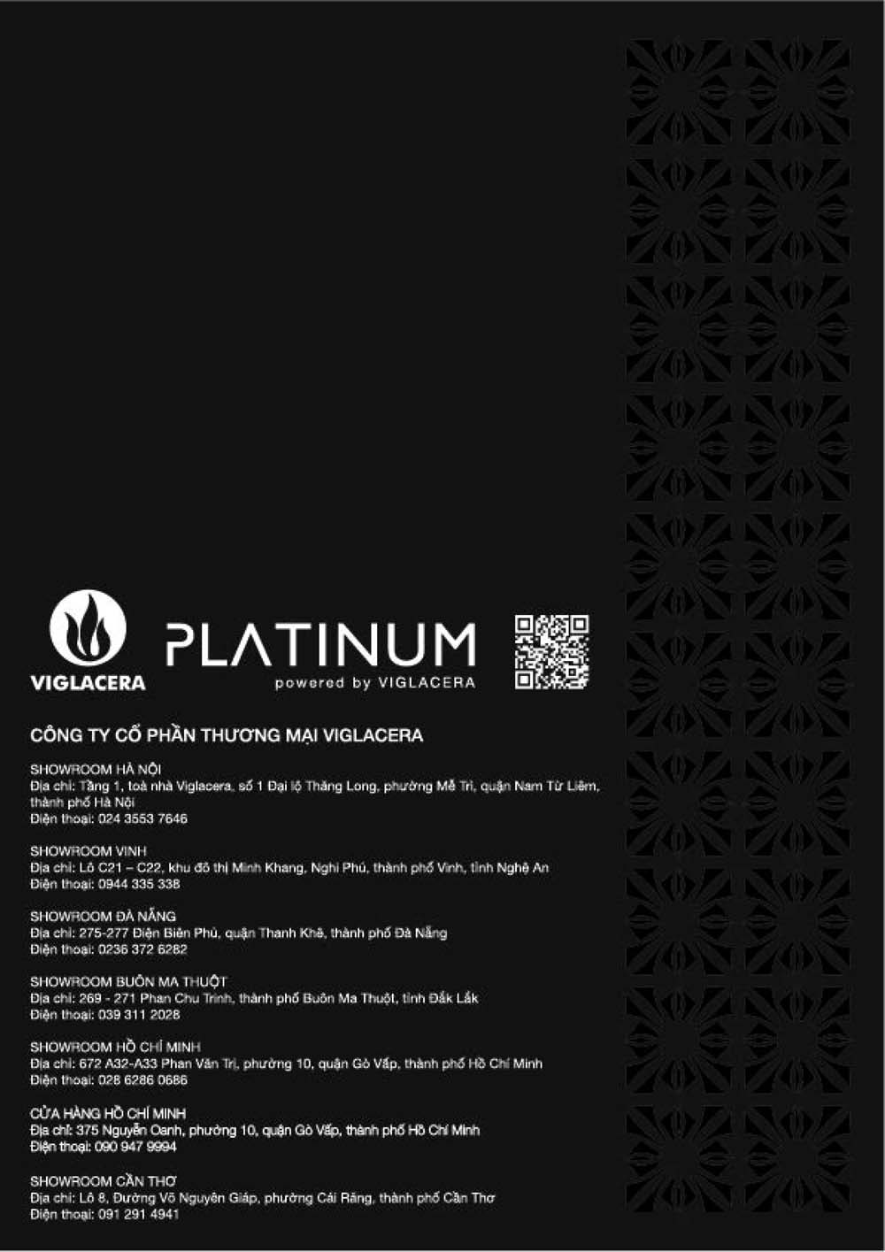Catalogue PLATINUM 2024 Bang gia Thiet bi ve sinh nhap khau vuathietbi.com 55