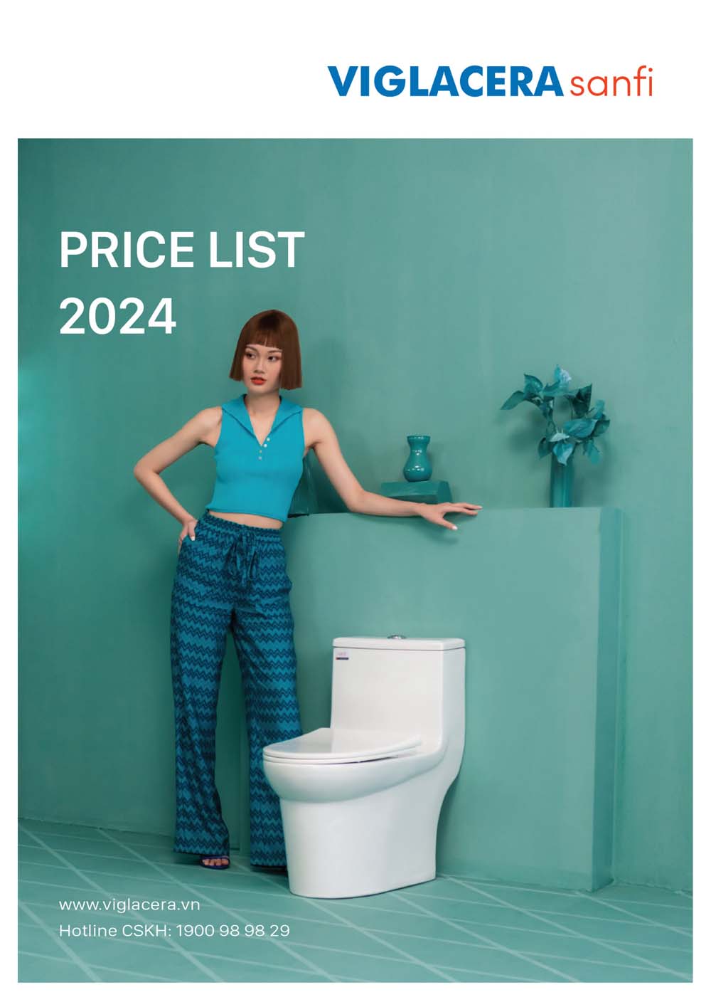 Catalogue SANFI 2024 Bang gia Thiet bi ve sinh nhap khau vuathietbi.com 1