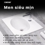 Chậu lavabo dương vành CAESAR L5022 - Ảnh 4
