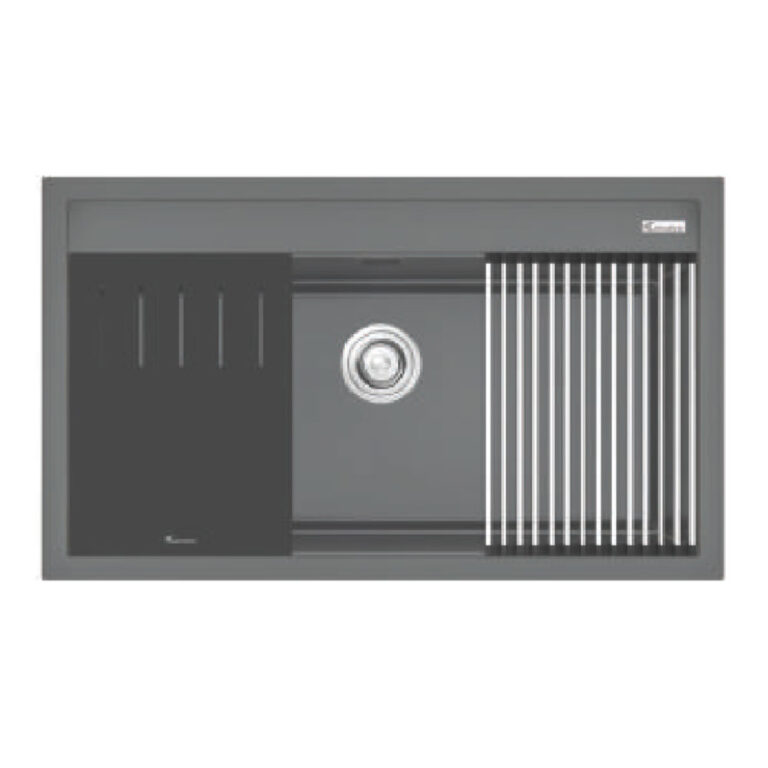Chậu rửa bát đá KONOX TERRA 860S Grey 1 hố