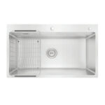 Chậu rửa bát inox KONOX KN8248SO DEKOR dương bàn 1 hố