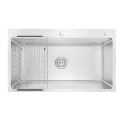 Chậu rửa bát inox KONOX KN8248SO DEKOR dương bàn 1 hố