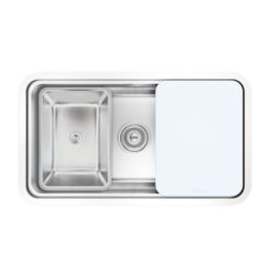 Chậu rửa bát inox KONOX KN8347SU DEKOR âm bàn 1 hố (1)