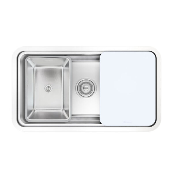 Chậu rửa bát inox KONOX KN8347SU DEKOR âm bàn 1 hố (1)