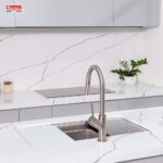 Chậu rửa bát inox KONOX KN8347SU DEKOR âm bàn 1 hố - Ảnh 8