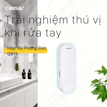 Hộp đựng xà phòng Caesar Q811 đơn